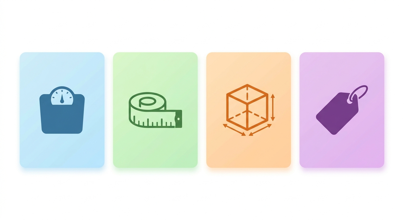 Critérios para produto extragrande no Mercado Livre Full